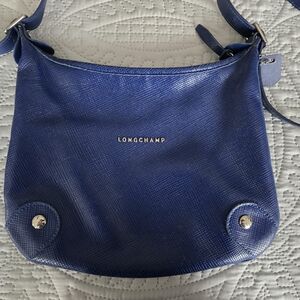 Longchamp leather crossbody bag
